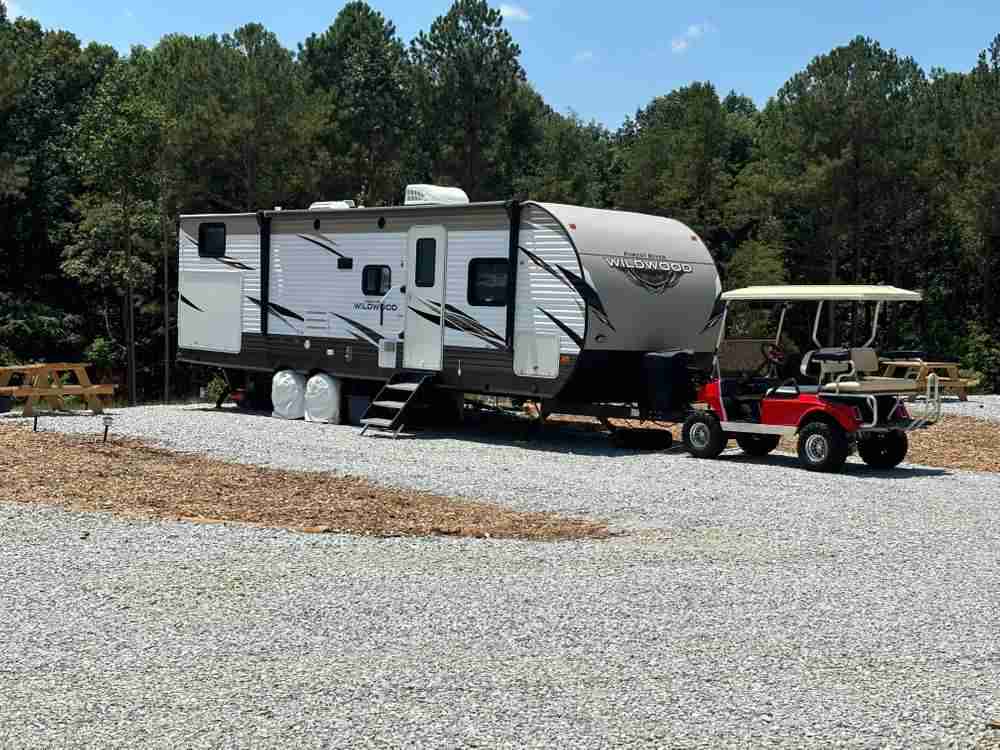 campgrounds near lake hartwell ga​